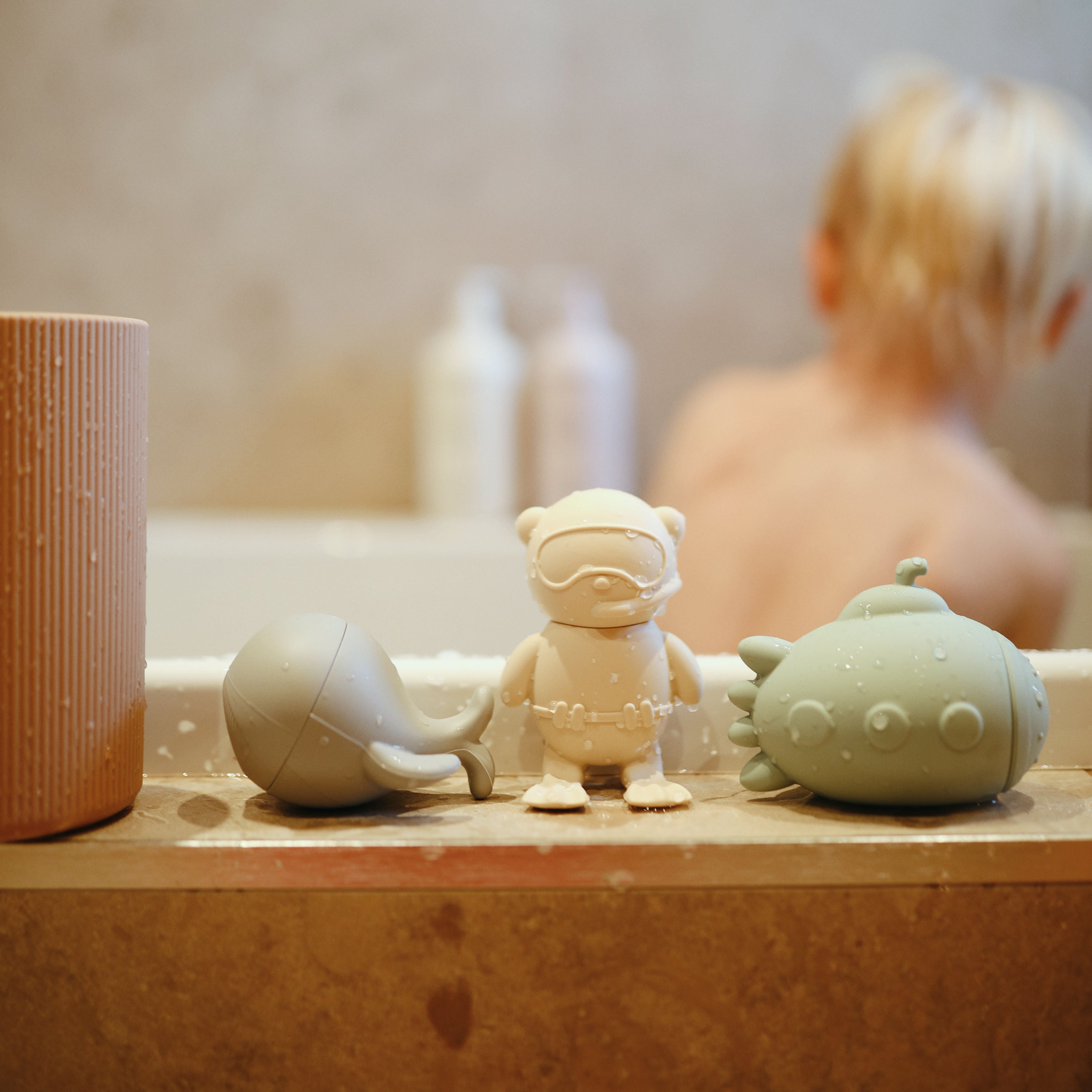 Image of Sealife Mold Free Bath Play Set - 4 Pack